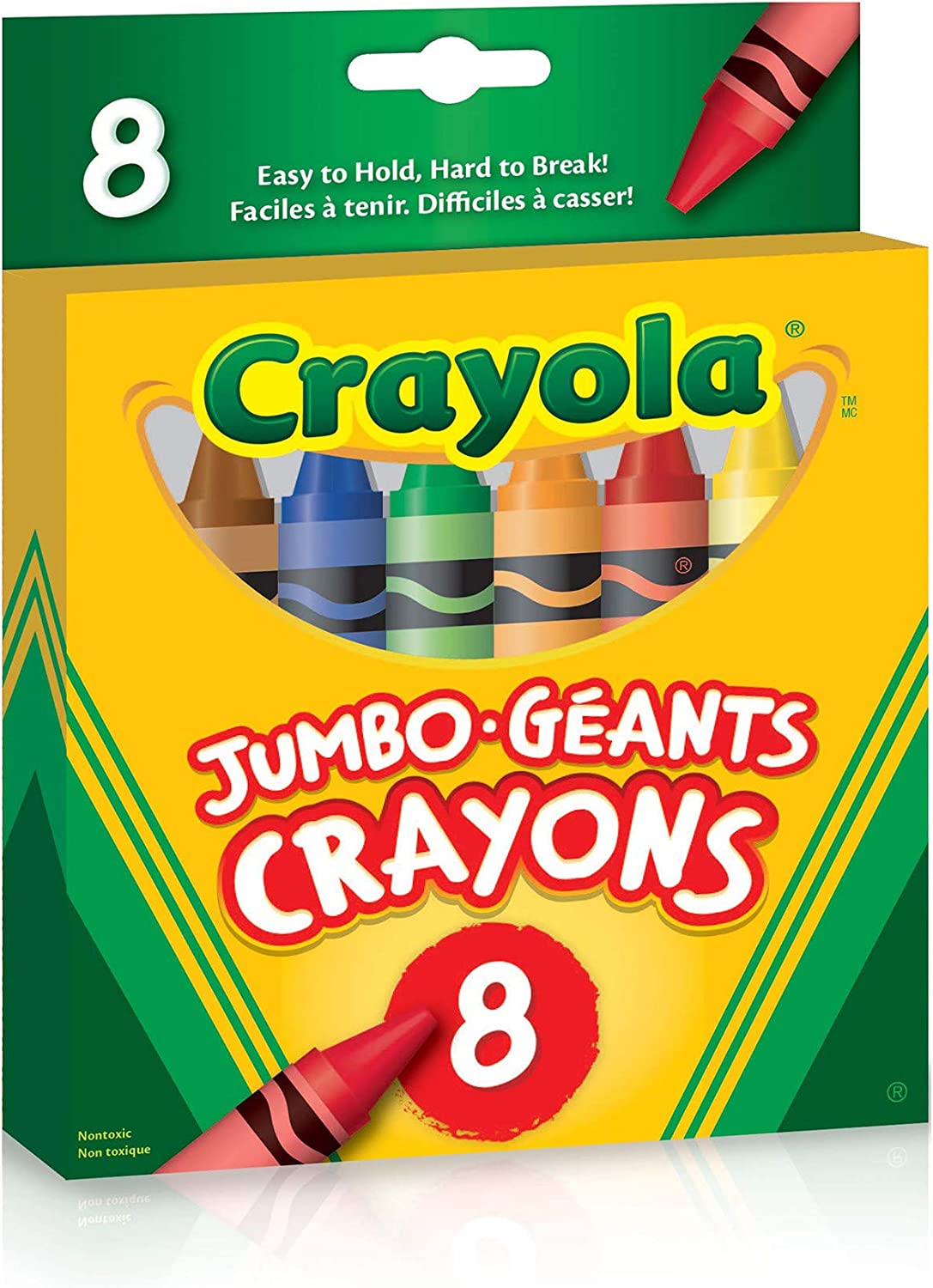 Crayola Jumbo Crayons 8 Count